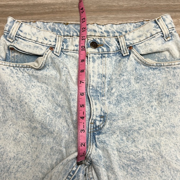 Orange tab San Francisco Vintage Levi’s 33x30 light acid wash amazing condition - Picture 7 of 10